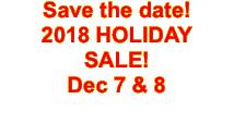 Save the date!